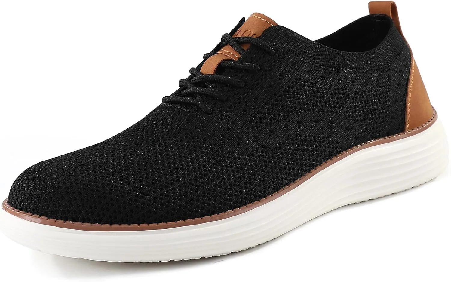 VILOCY Men's Casual Dress Sneakers Oxfords Business Mesh Breathable Walking Shoes Tennis Comfortable