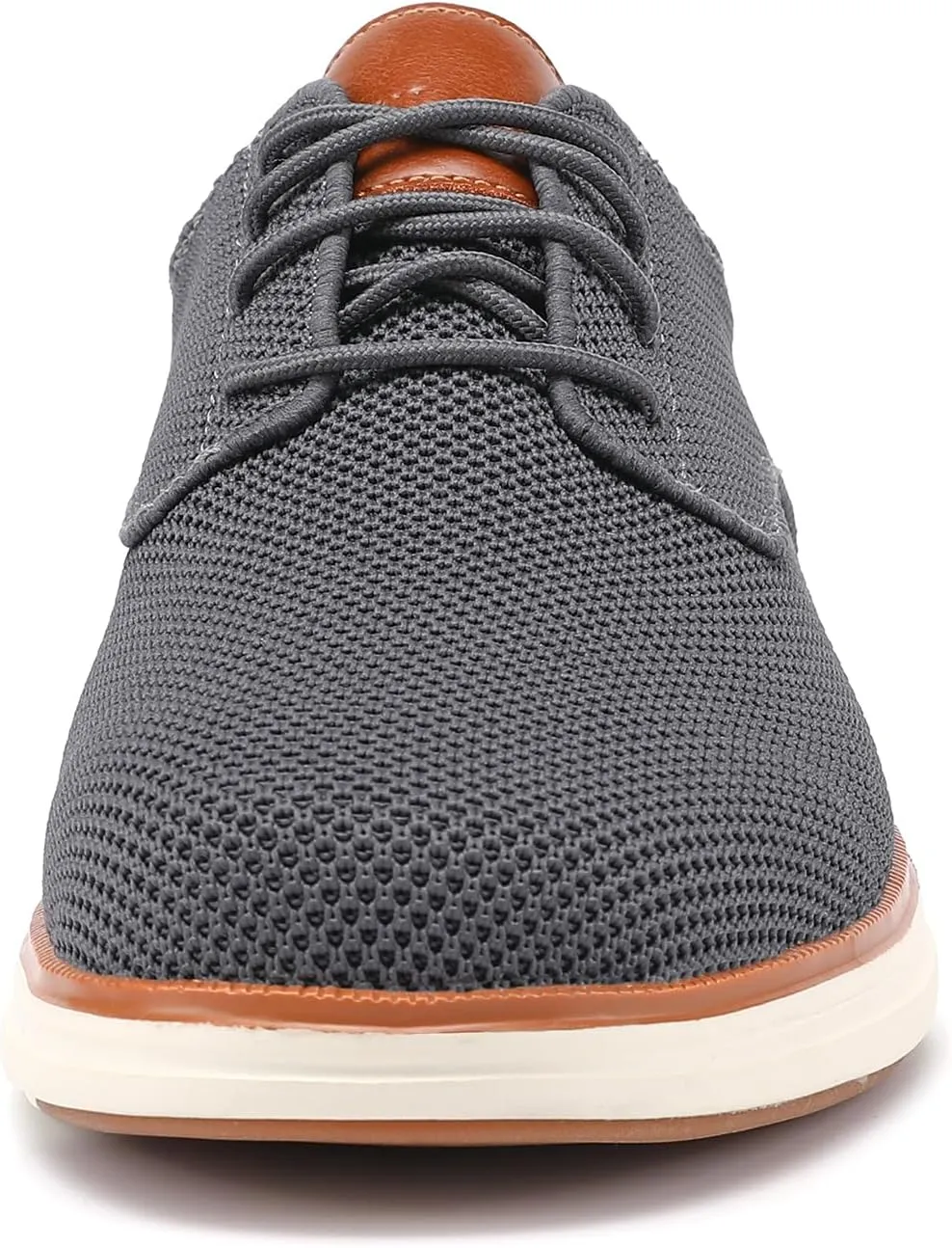 VILOCY Men's Wide Casual Dress Oxfords Business Shoes Fashion Sneakers Mesh Breathable Comfortable Walking Shoes