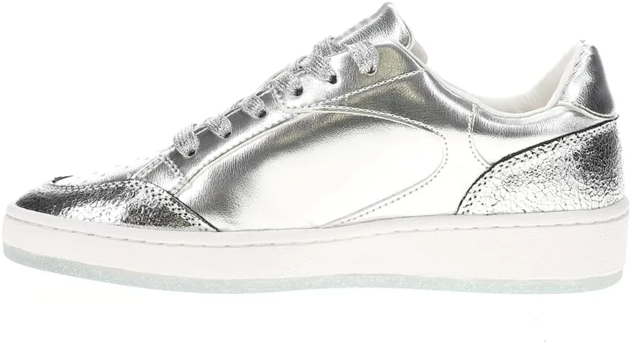 Vintage Havana Womens Quick 3 Metallic Slip On Sneakers Shoes Casual - Silver