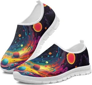 Walking Shoes for Womens Slip on Loafers Tennis Shoes Casual Mesh Running Sneakers