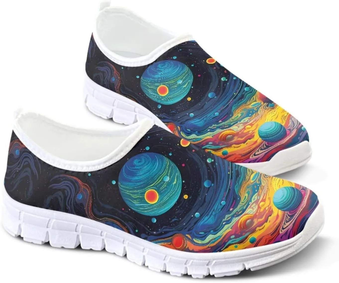 Walking Shoes for Womens Slip on Loafers Tennis Shoes Casual Mesh Running Sneakers