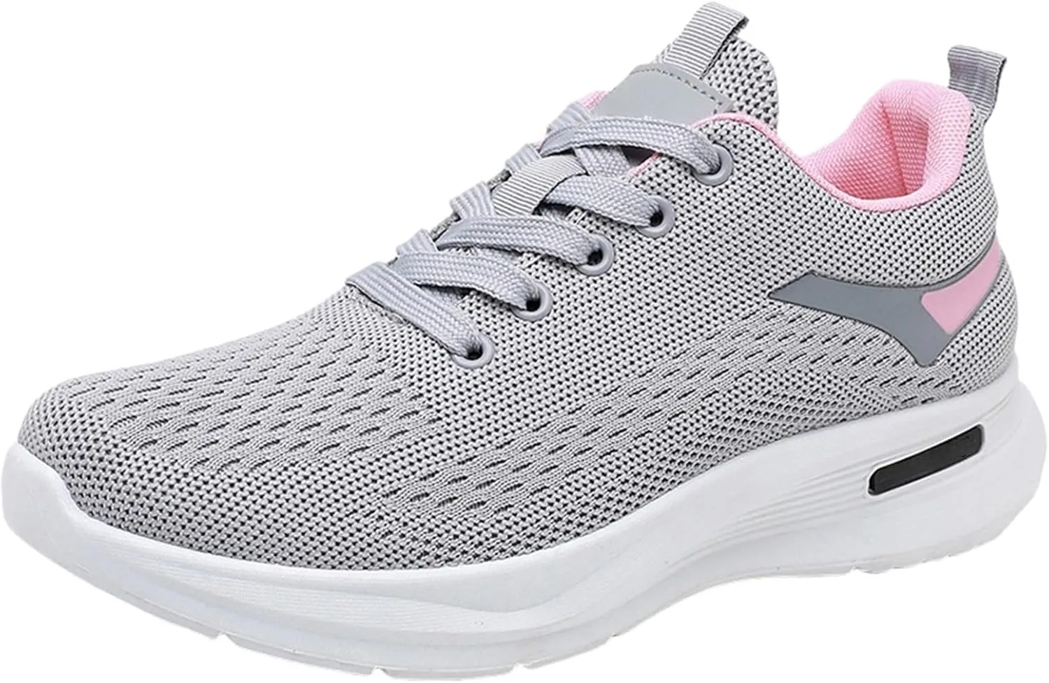 Women Walking Shoes Ladies Running Sneakers Breathable Mesh Sports Shoes Casual Lightweight Gym Lace up Sneakers