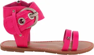 Women's Flat Mule, Fuchsia, 8