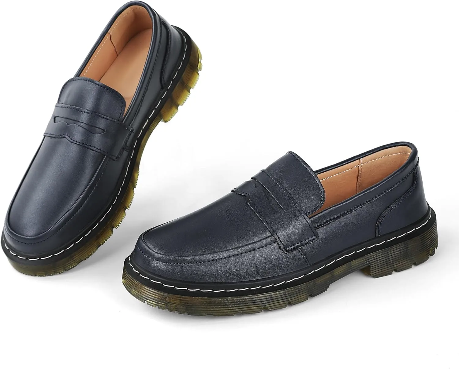 Women's Loafers Classic Penny Loafers for Women Fashion Driving Moccasins Women
