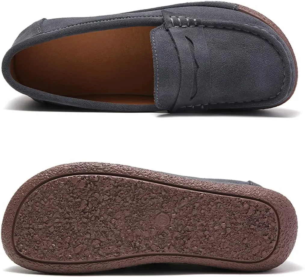 Women's Wedge Loafers Platform Sneakers Slip-ons Shoes for Casual Walking