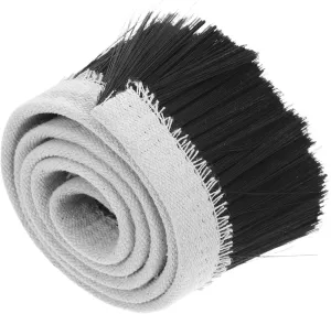 Woodworking Engraving Machine Brush Dust Shoe Cnc Router Spindle Brush Nylon Strip Easy Install Black 70mm Wide Replacement
