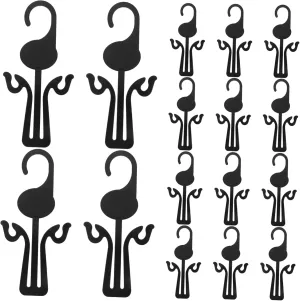 Zerodeko 20Pcs Shoe Hanger Rack Space Saving Plastic Shoe Display Hooks for Home and Supermarket Easy Installation Sandal Holder Wall Mounted Organizer for Neat Shoe Storage