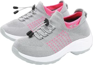 ZWRXW Comfort Wear Orthowear Shoes for Women Men,Arch Support Orthopedic Sneakers Stretch Comfortable Casual Athletic Sneakers Outdoor Lightweight Breathable Walk Shoes